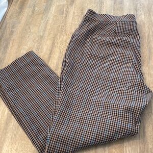 JJill Multi Color Ankle Stretch Pant